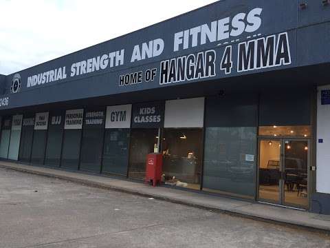 Photo: Industrial Strength & Fitness with Hangar 4 MMA
